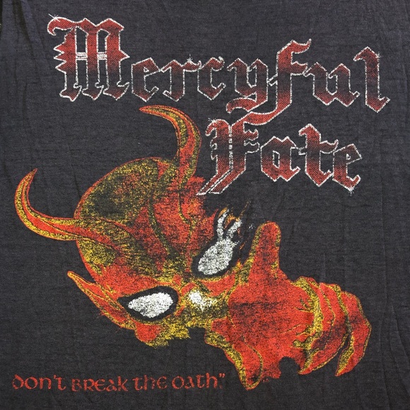 Vintage Tops - Vintage MERCYFUL FATE Don’t Break The Oath T-Shirt